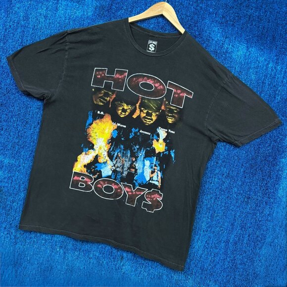 Hot Boys Guerrilla Warfare Cash Money Oversized Rap Tee XL - Picture 3 of 4